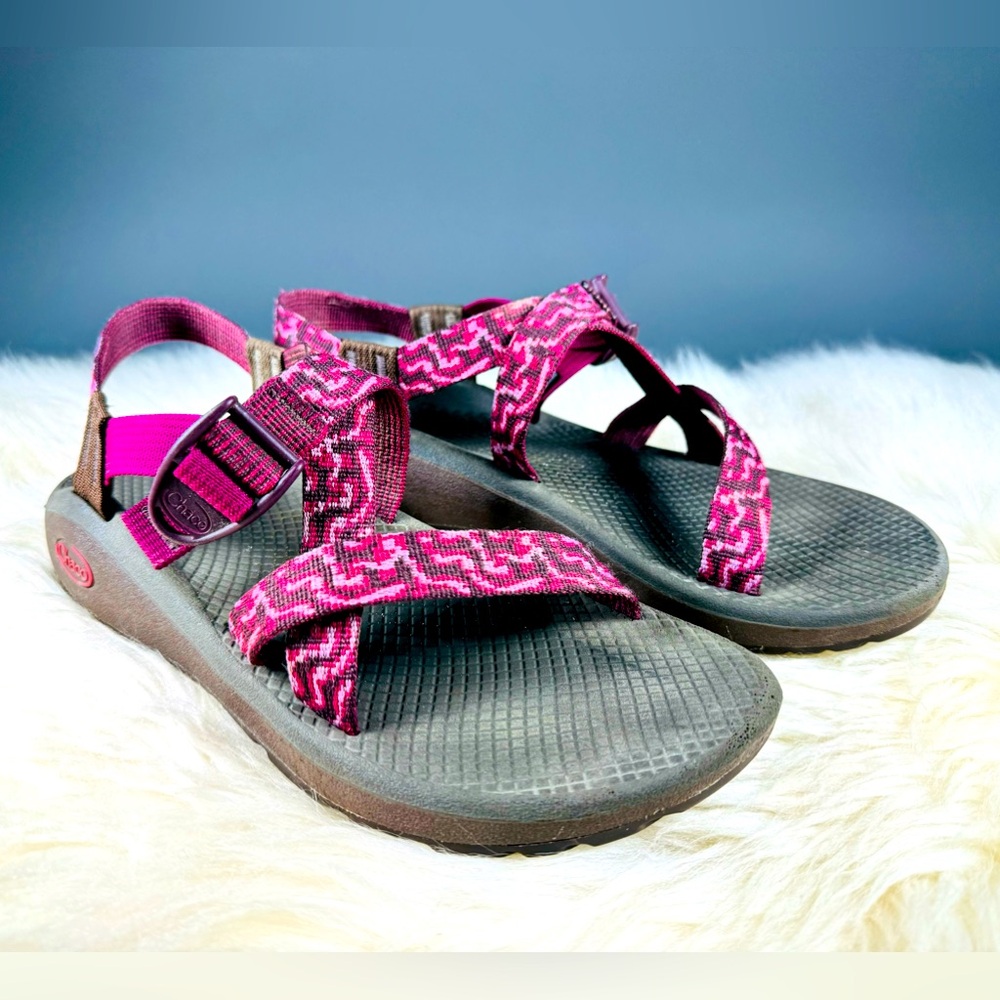 Chaco Z-Cloud Purple Cushioned Sandals 9